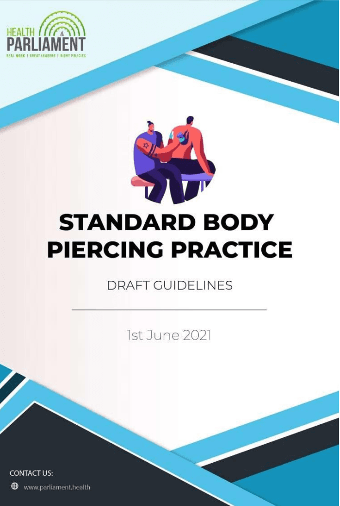 Standard Body Piercing Practice Draft Guidelines